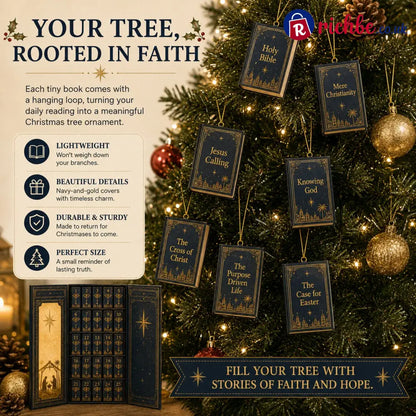 🎁Last Day 49% OFF-✦ 📖 25-Day Christian Mini Book Advent Calendar 🎄 ✦ - All Collections