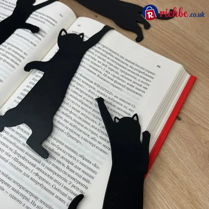 🔥LAST DAY 49% OFF🔥😹5Pcs Metal Cat bookmark - 1 Set(5pcs)