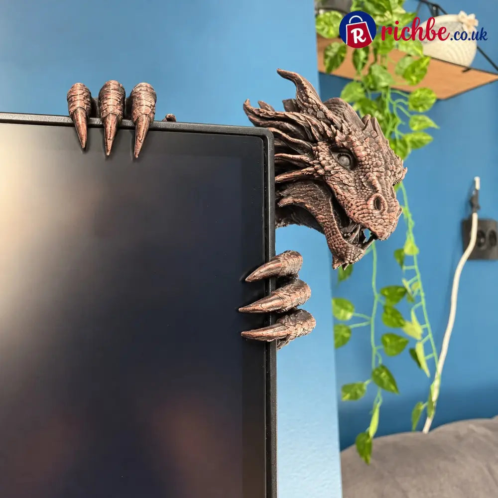 🐲Last Day 49% OFF - Dragon Monitor Buddy - Antique Bronze