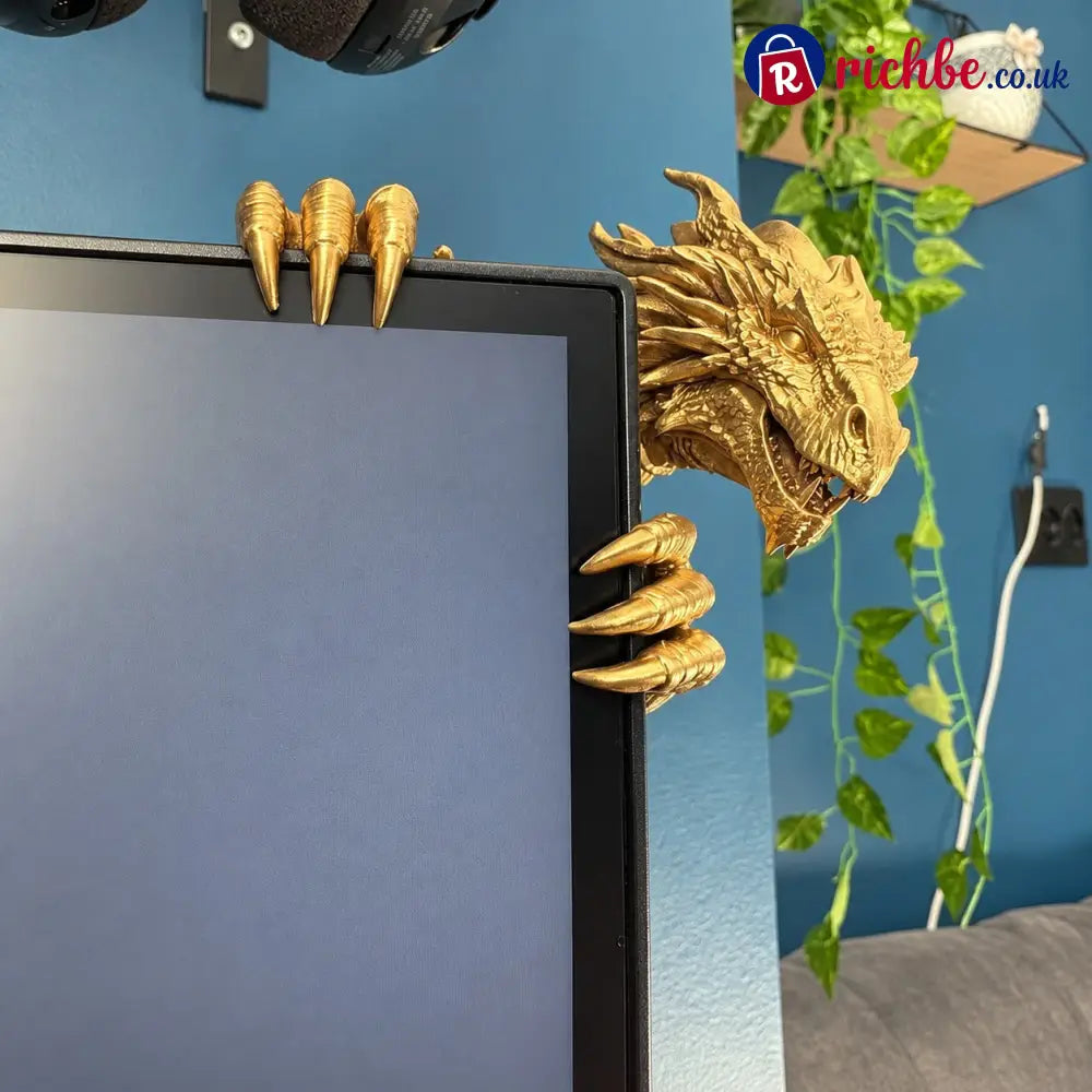🐲Last Day 49% OFF - Dragon Monitor Buddy - Gold