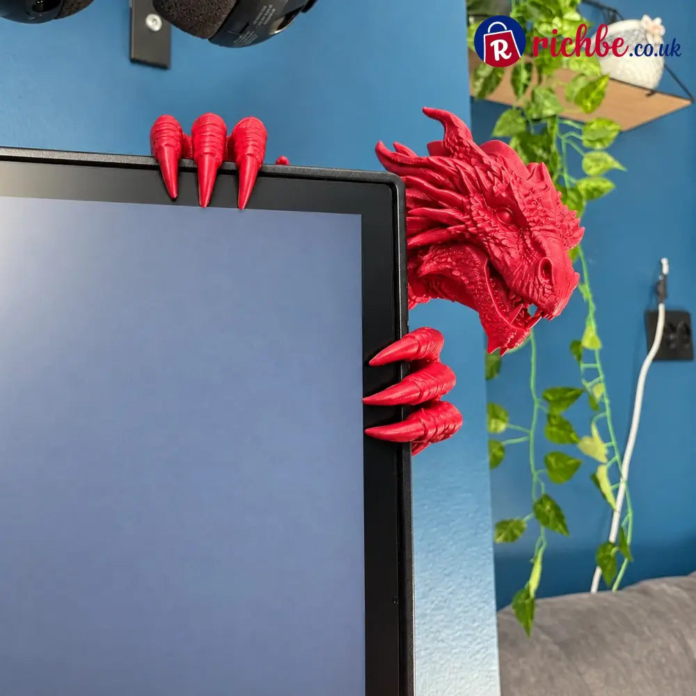 🐲Last Day 49% OFF - Dragon Monitor Buddy - Red