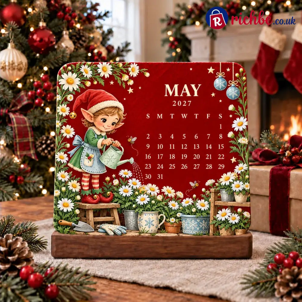 🗓️ Christmas Limited-Edition, 🪴 Eco-Friendly Plantable “Timeless” Seed Calendar 2027