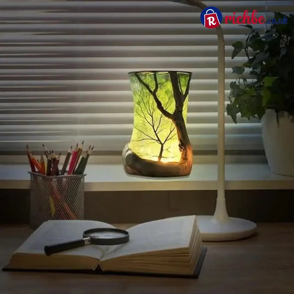 🔥LAST DAY 49% OFF-Enchanted Forest Nature-Inspired Lamp Enchanted Forest Table Lamp