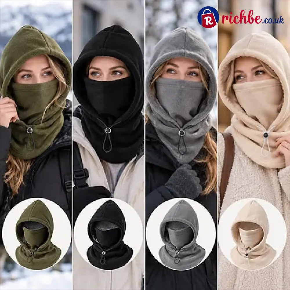 🔥LAST DAY 49% OFF - Fleece Double Layer Integrated Hat