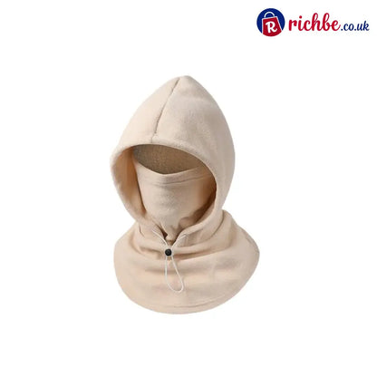🔥LAST DAY 49% OFF - Fleece Double Layer Integrated Hat - Beige