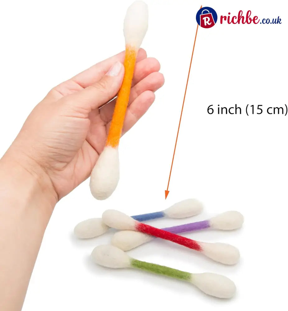 🔥Last Day 49% OFF - ❤️For happy healthy and active indoor cats🐱Swabs Large Size Cat Toys with Catnip (6 pcs/pack)