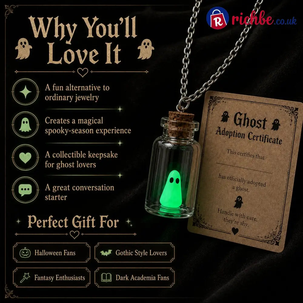 🔥 Last Day 49% OFF-Ghost Adoption Necklace