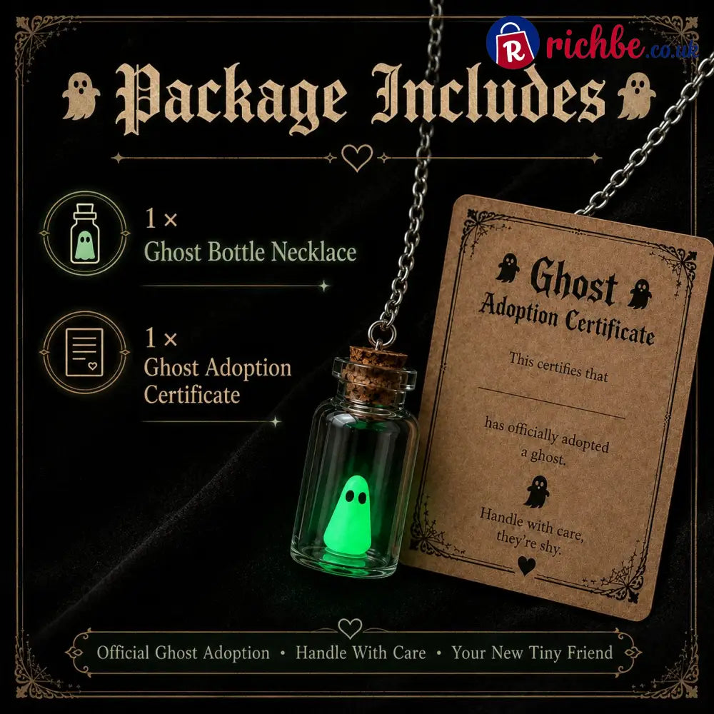 🔥 Last Day 49% OFF-Ghost Adoption Necklace