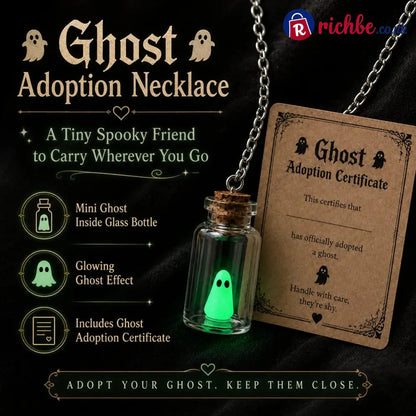 🔥 Last Day 49% OFF-Ghost Adoption Necklace