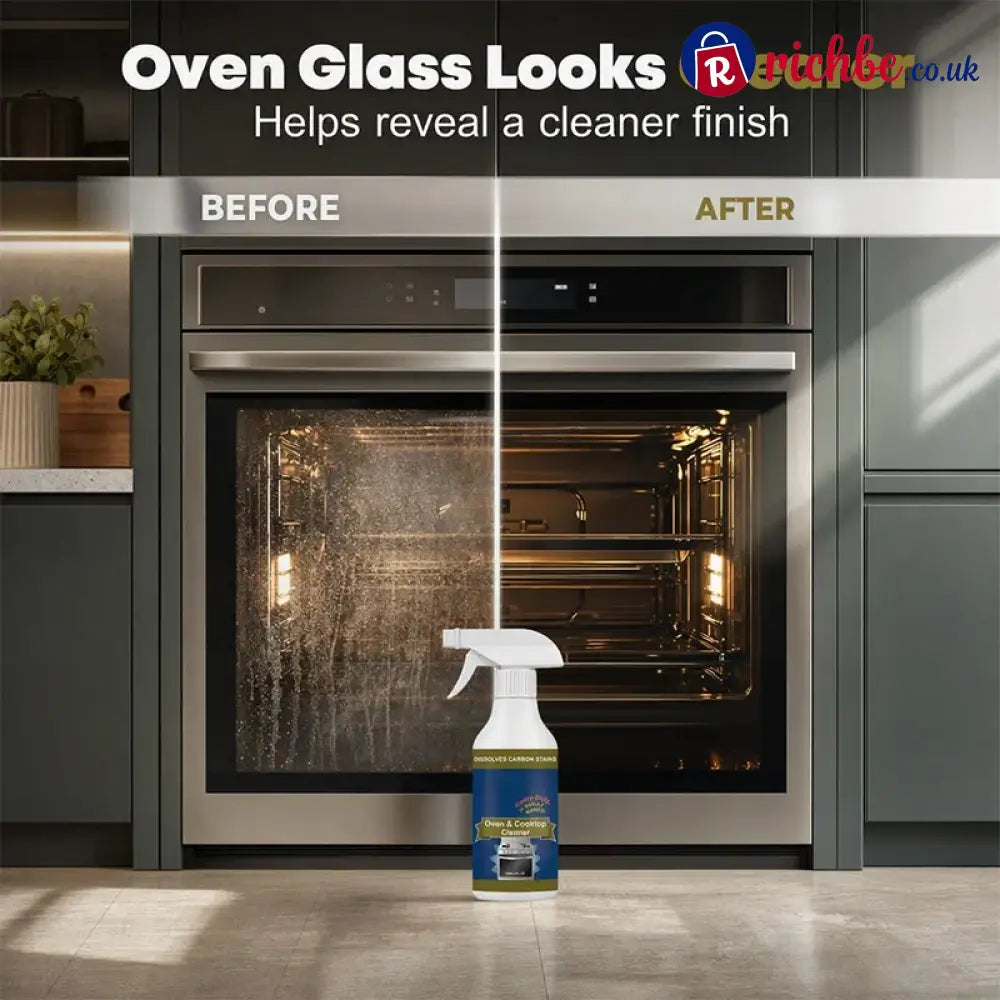 💥 LAST DAY 49% OFF - 🌻Heavy Duty Oven & Cooktop Cleaner Spray