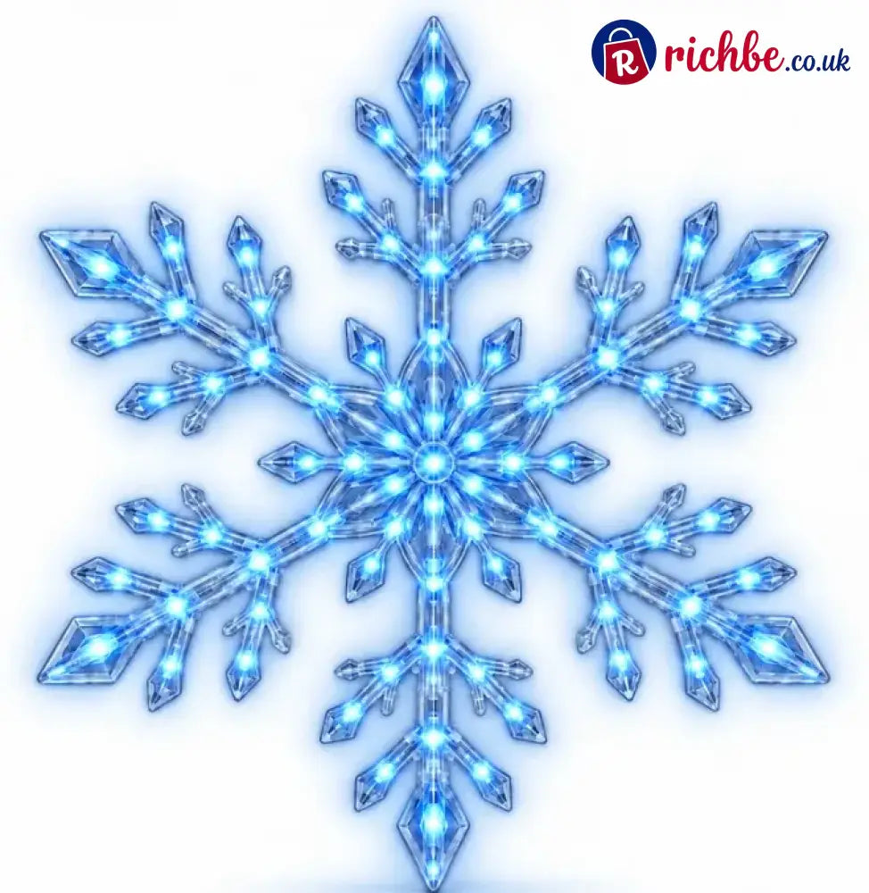 ⏳ Last Day 49% OFF – ❄️ LED Snowflake Wall Lights | 3D Christmas Snowflake Décor with Blue & White Glow Remote Control