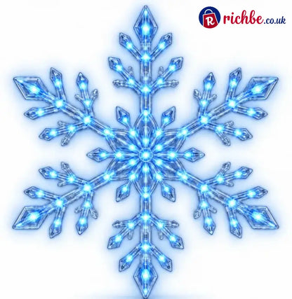 ⏳ Last Day 49% OFF – ❄️ LED Snowflake Wall Lights | 3D Christmas Snowflake Décor with Blue & White Glow Remote Control
