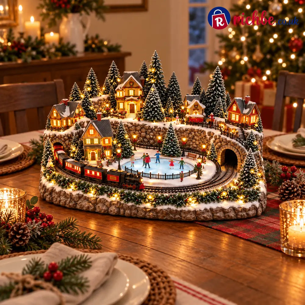 🔥 LAST DAY 49% OFF 🔥 Lighted & Animated Christmas Village Collection ✨