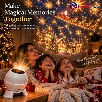 🔥🔥LAST DAY 49% OFF -🎄 Magical Christmas Projection Night Light – Transform Any Room Into A Holiday Wonderland