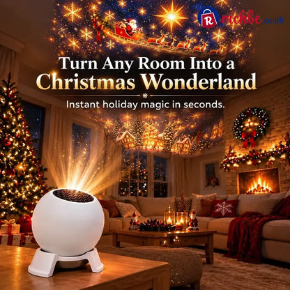 🔥🔥LAST DAY 49% OFF -🎄 Magical Christmas Projection Night Light – Transform Any Room Into A Holiday Wonderland