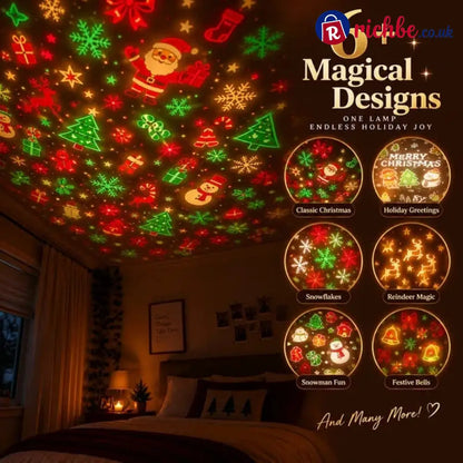 🔥last Day 49% Off 🔥 Magical Christmas Tree Usb Projector Light – Festive Holiday Atmosphere Lamp