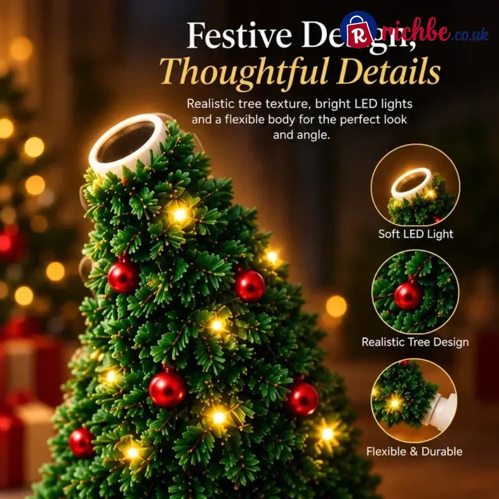 🔥last Day 49% Off 🔥 Magical Christmas Tree Usb Projector Light – Festive Holiday Atmosphere Lamp