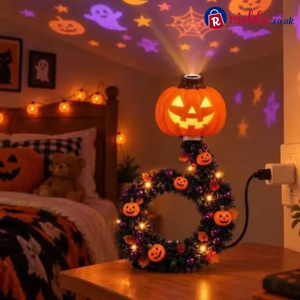 🔥last Day 49% Off 🔥 Magical Christmas Tree Usb Projector Light – Festive Holiday Atmosphere Lamp - Halloween Pumpkin