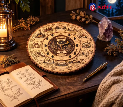 🔥Last Day 49% OFF - 🌙🌲Moon & Nature Observation Wheel🌕(📦Buy 2 Free Shipping)