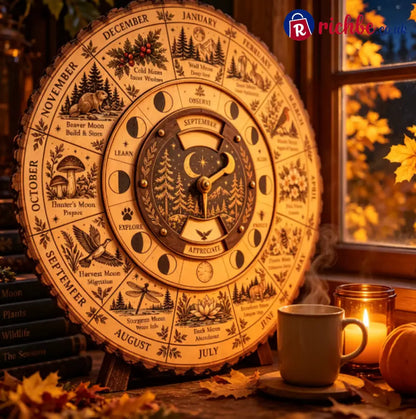 🔥Last Day 49% OFF - 🌙🌲Moon & Nature Observation Wheel🌕(📦Buy 2 Free Shipping)