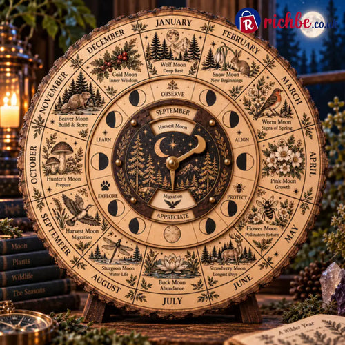 🔥Last Day 49% OFF - 🌙🌲Moon & Nature Observation Wheel🌕(📦Buy 2 Free Shipping)