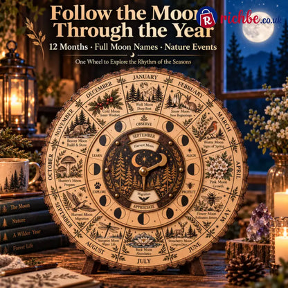 🔥Last Day 49% OFF - 🌙🌲Moon & Nature Observation Wheel🌕(📦Buy 2 Free Shipping)
