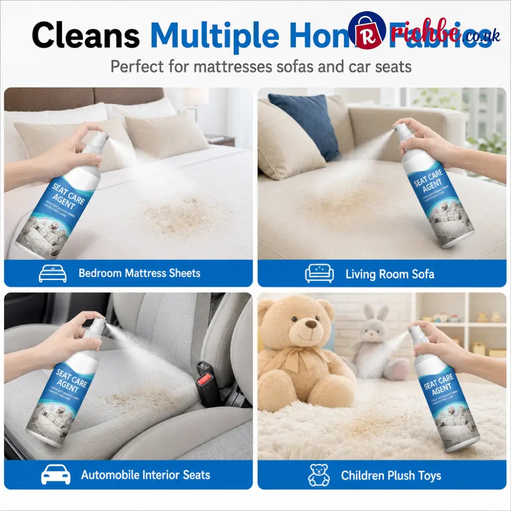Multi Purpose Carpet and Fabric Cleaner Spray - 100ml (3.38 fl oz) - Hot Sale