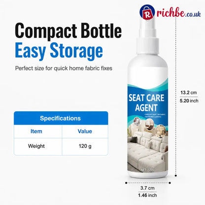 Multi Purpose Carpet and Fabric Cleaner Spray - 100ml (3.38 fl oz) - Hot Sale
