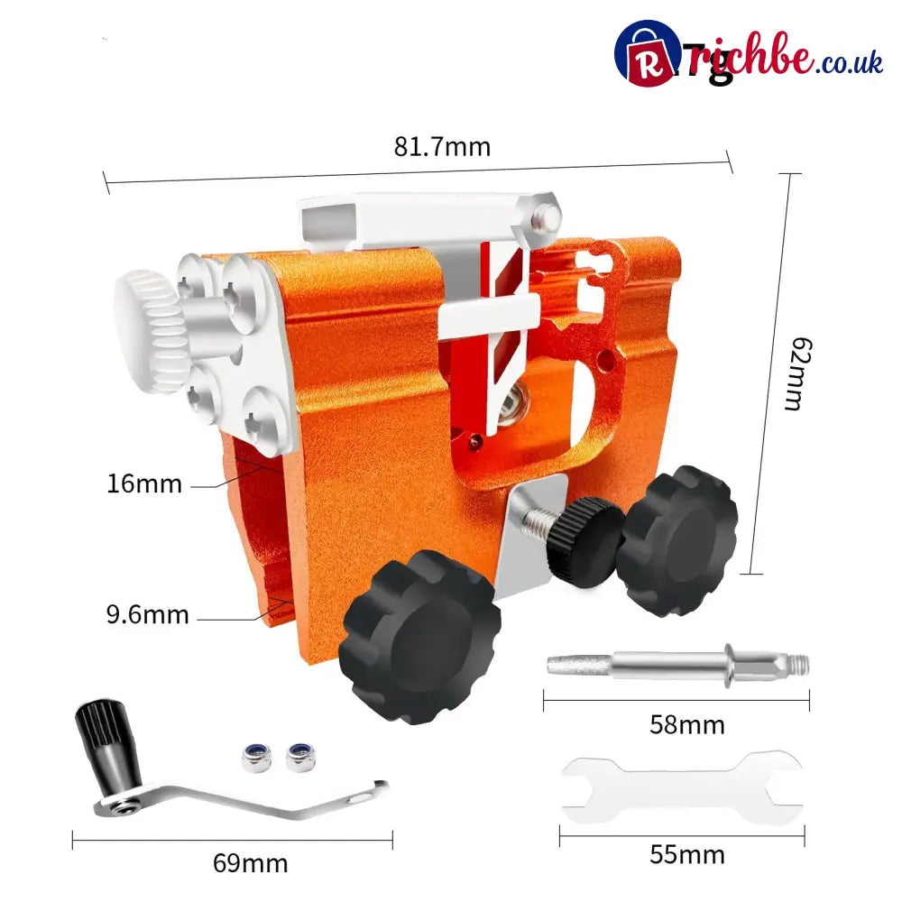 ✨Last Day 49% OFF - Multipurpose Portable Chain Saw Blade Sharpener - Orange(small) / Order within 3h to get FREE