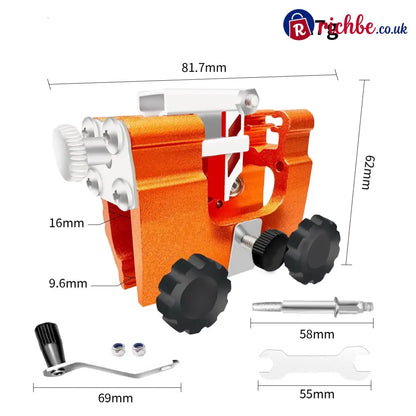 ✨Last Day 49% OFF - Multipurpose Portable Chain Saw Blade Sharpener - Orange(small) / Order within 3h to get FREE