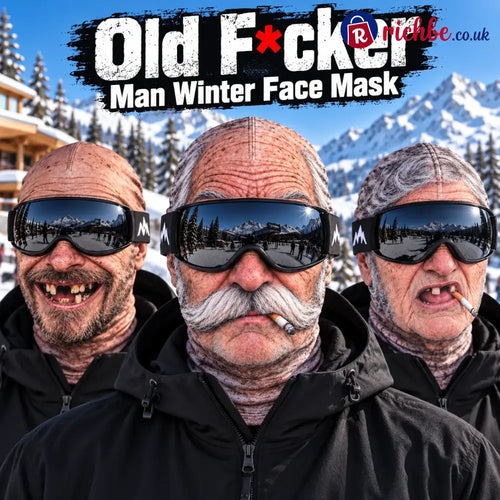 🔥LAST DAY 49% OFF- ☠️Old F*cker Man Winter Face Mask😎Funny Ski & Snowboard Balaclava ⛷️❄️