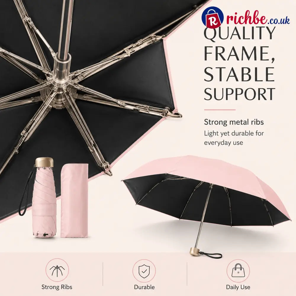 Say Goodbye to Bulky Umbrellas-Dual-Purpose Portable Capsule Umbrella - Hot Sale