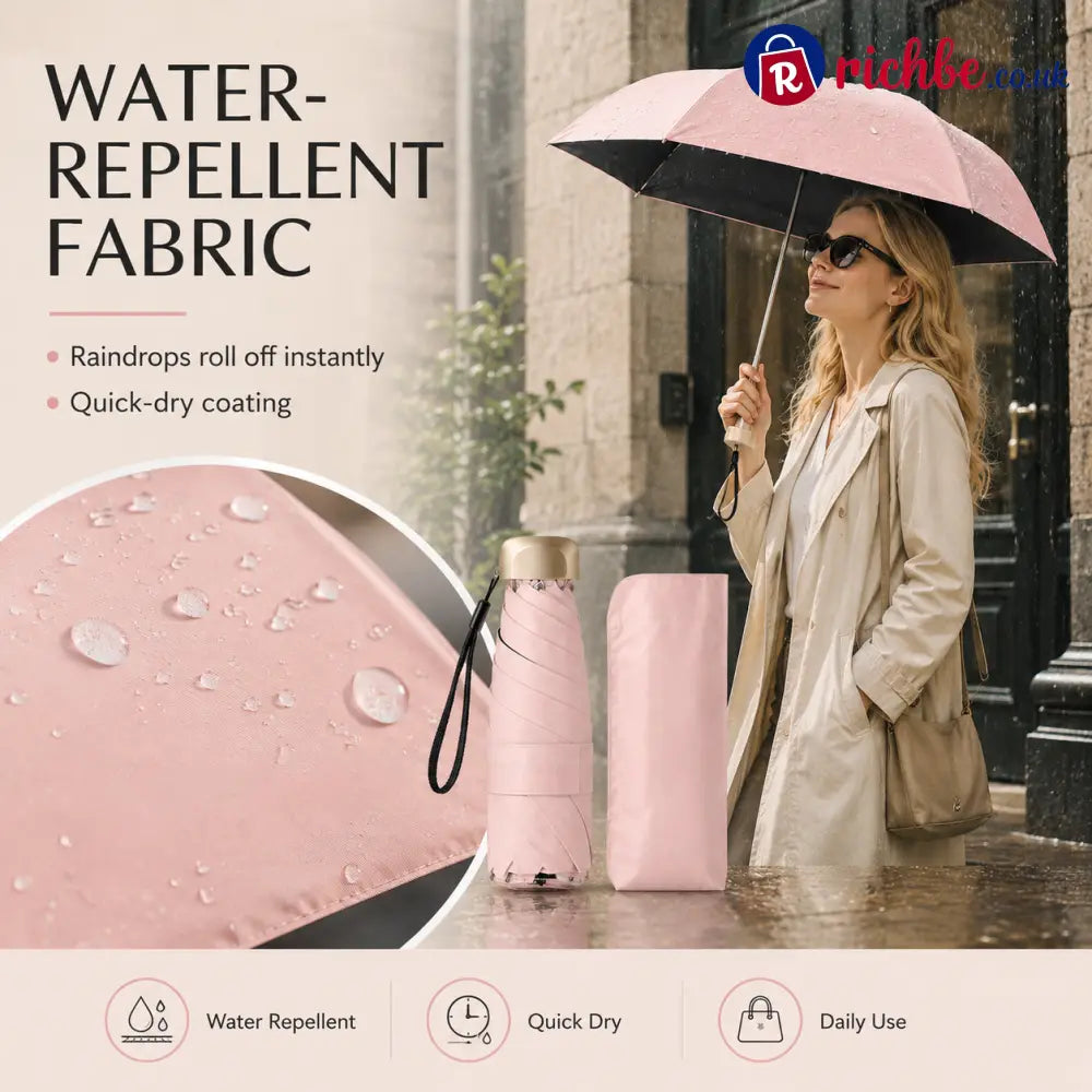 Say Goodbye to Bulky Umbrellas-Dual-Purpose Portable Capsule Umbrella - Hot Sale