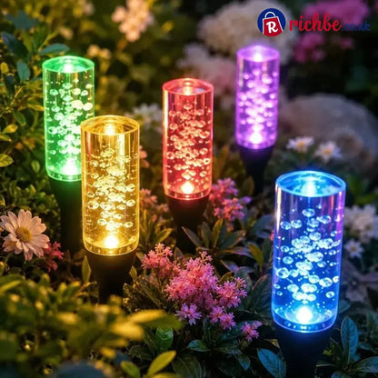 ⏰Last Day 49% OFF ✨Solar Pathway Lights Outdoor Crystal Bubble