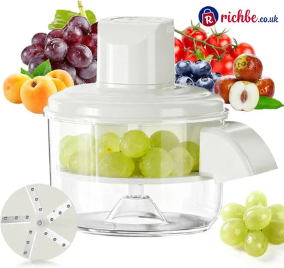 🔥LAST DAY 49% OFF-Universal Automatic Peeler | The Smart Kitchen Gadget That Peels Fruits & More In Seconds - Blue