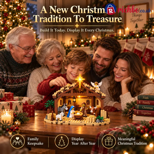 🔥Last Day 49% 🌟The Nativity Story Building Block Set