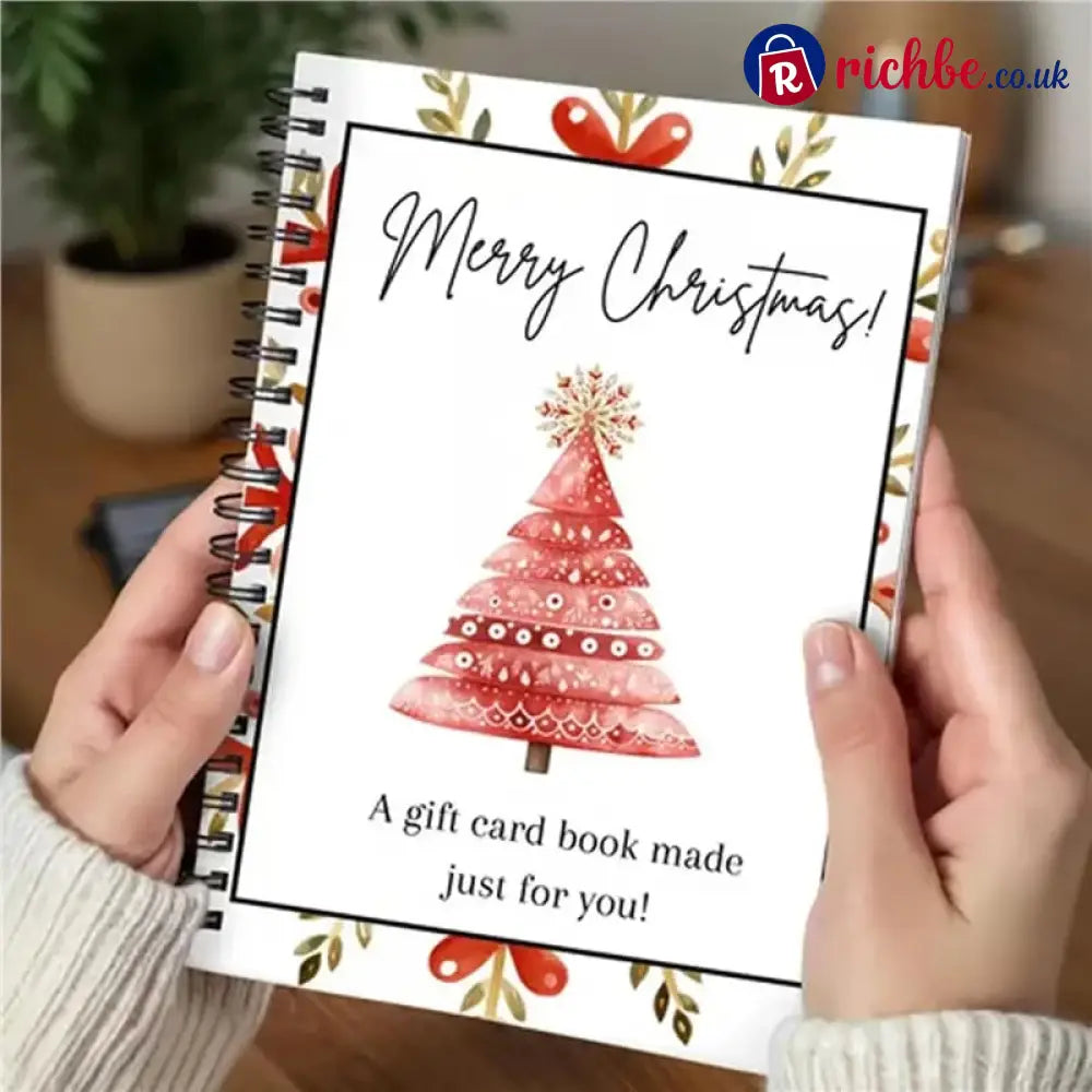 🔥Last Day 50% OFF - Christmas Gift Card Book