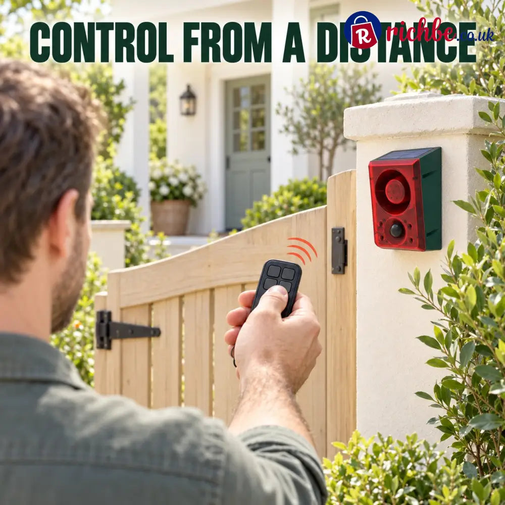 ⏰LAST DAY 50% OFF -☀️Outdoor Solar Motion Sensor Alarm