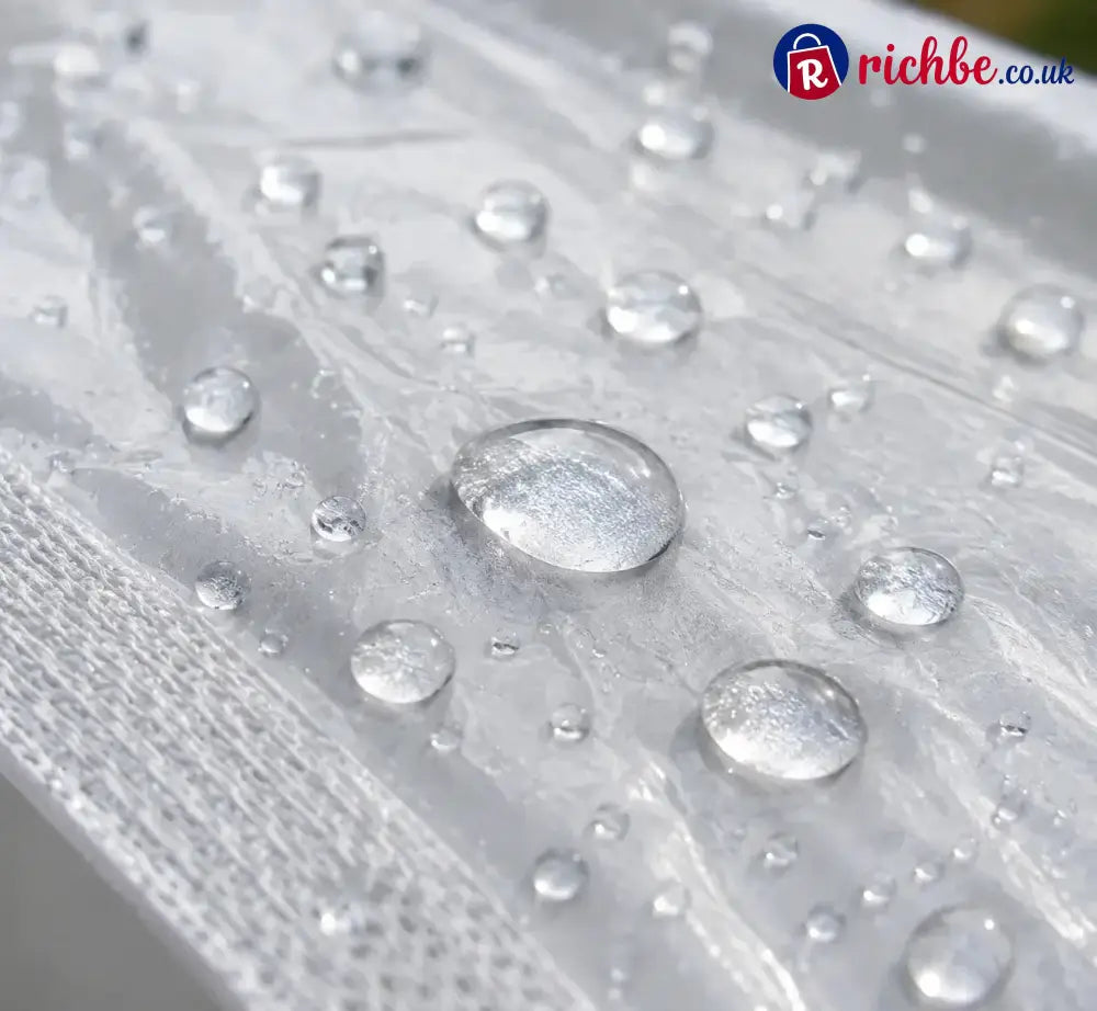 🔥LAST DAY 50% OFF - 🌧️ Transparent Waterproof Tarp with Heavy-Duty Grommets