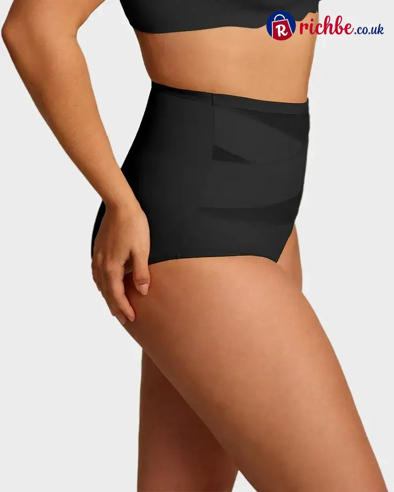 💖Last Day-Buy 1 Get 3 Packs💖Plus-Size High-Waist Cross Tummy Control Panties