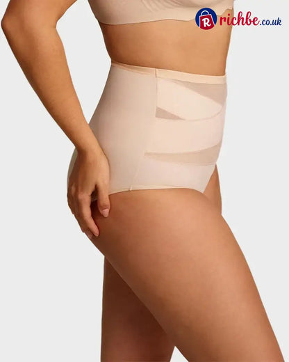 💖Last Day-Buy 1 Get 3 Packs💖Plus-Size High-Waist Cross Tummy Control Panties