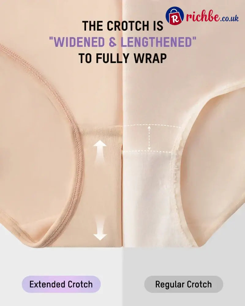 💖Last Day-Buy 1 Get 3 Packs💖Plus-Size High-Waist Cross Tummy Control Panties