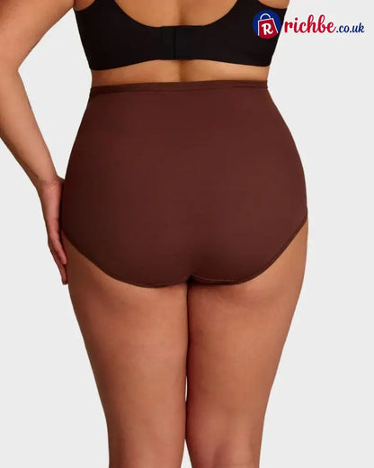💖Last Day-Buy 1 Get 3 Packs💖Plus-Size High-Waist Cross Tummy Control Panties