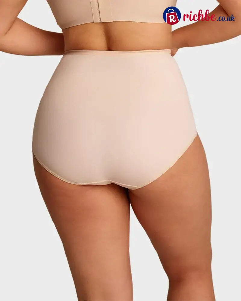 💖Last Day-Buy 1 Get 3 Packs💖Plus-Size High-Waist Cross Tummy Control Panties