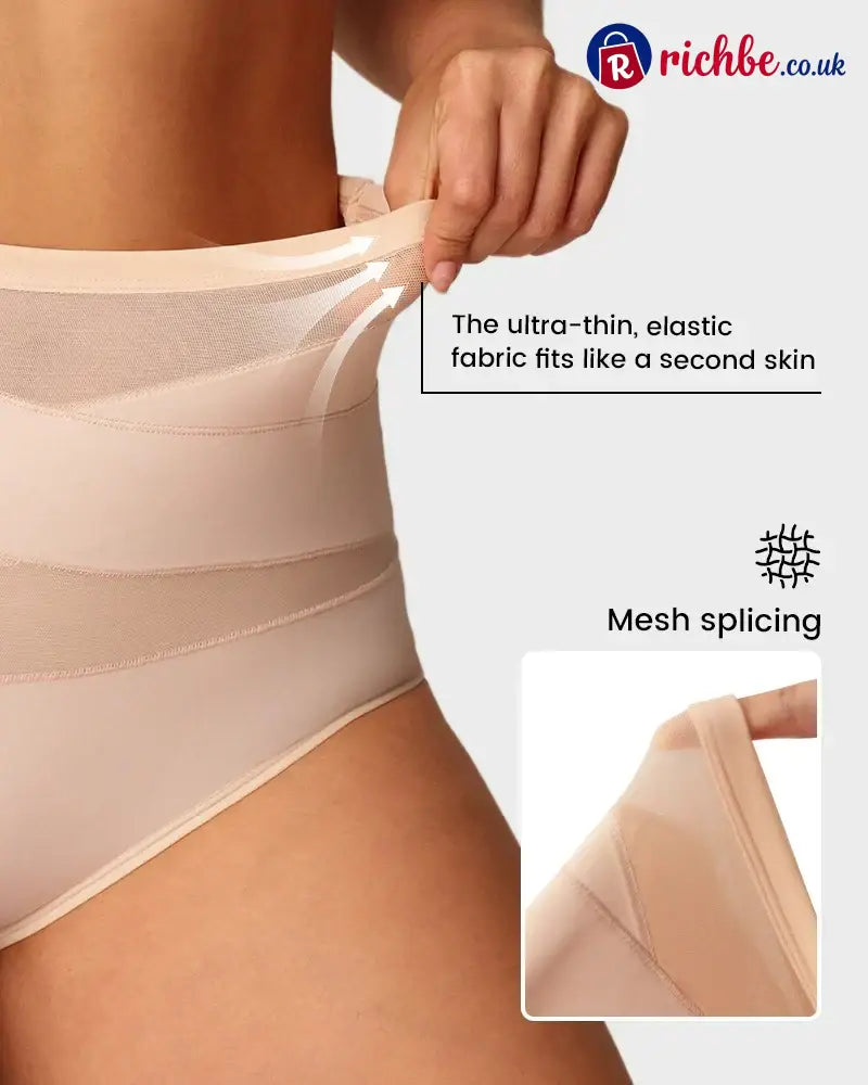 💖Last Day-Buy 1 Get 3 Packs💖Plus-Size High-Waist Cross Tummy Control Panties