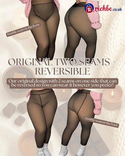 🔥LAST DAY SALE 49% OFF!!⚡50K+ SOLD!❄️One-Seam Shaping Fleece Leggings✨✨Stay Warm.Look Snatched. 💕