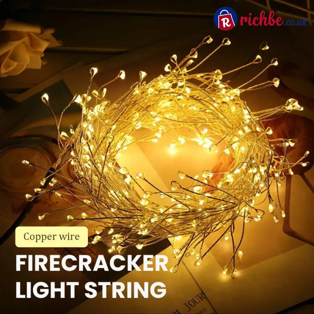 ✨✨LAST DAY SALE 49% OFF!!✨✨Copper Wire Firecracker Light String - ?HOT PRODUCTS?