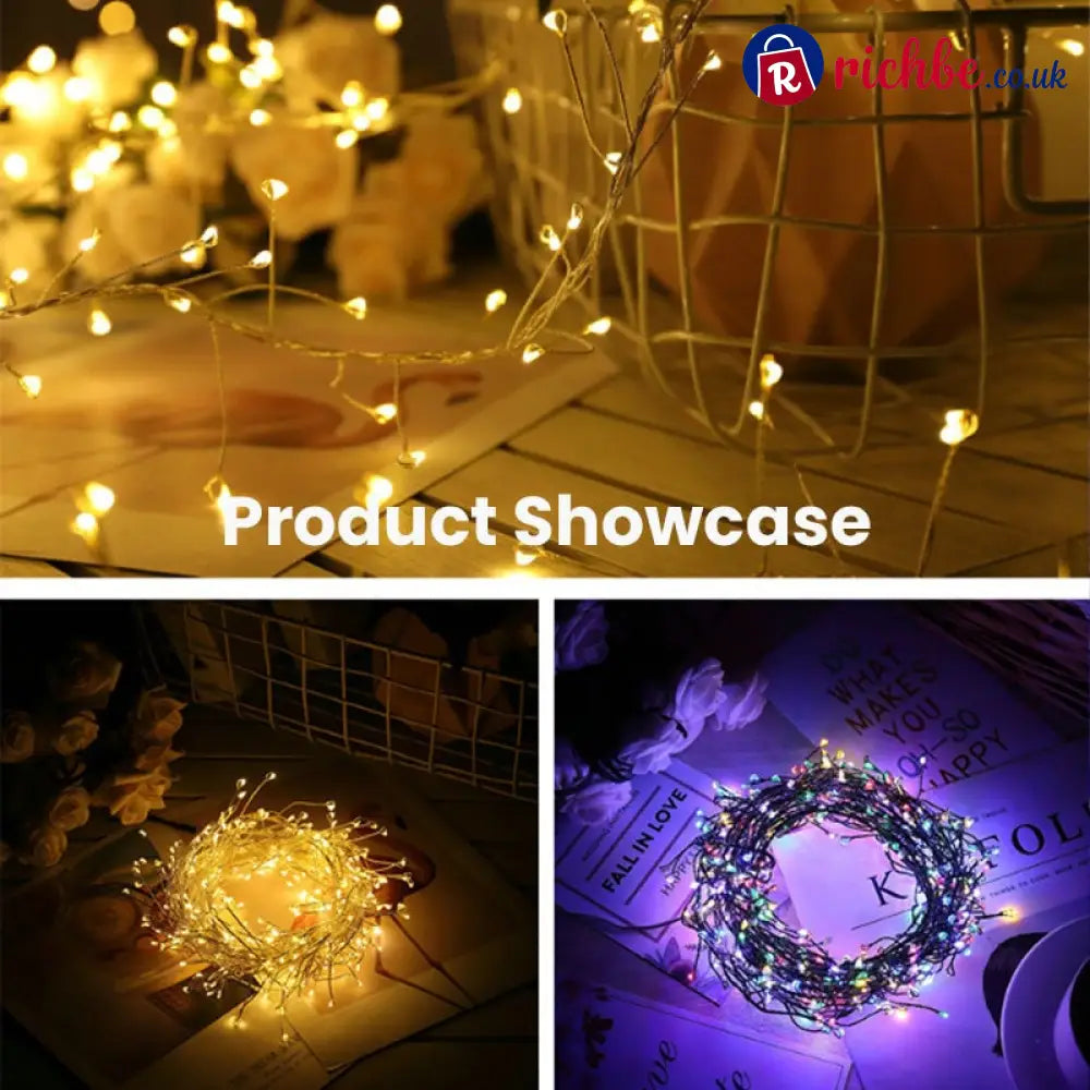 ✨✨LAST DAY SALE 49% OFF!!✨✨Copper Wire Firecracker Light String - ?HOT PRODUCTS?