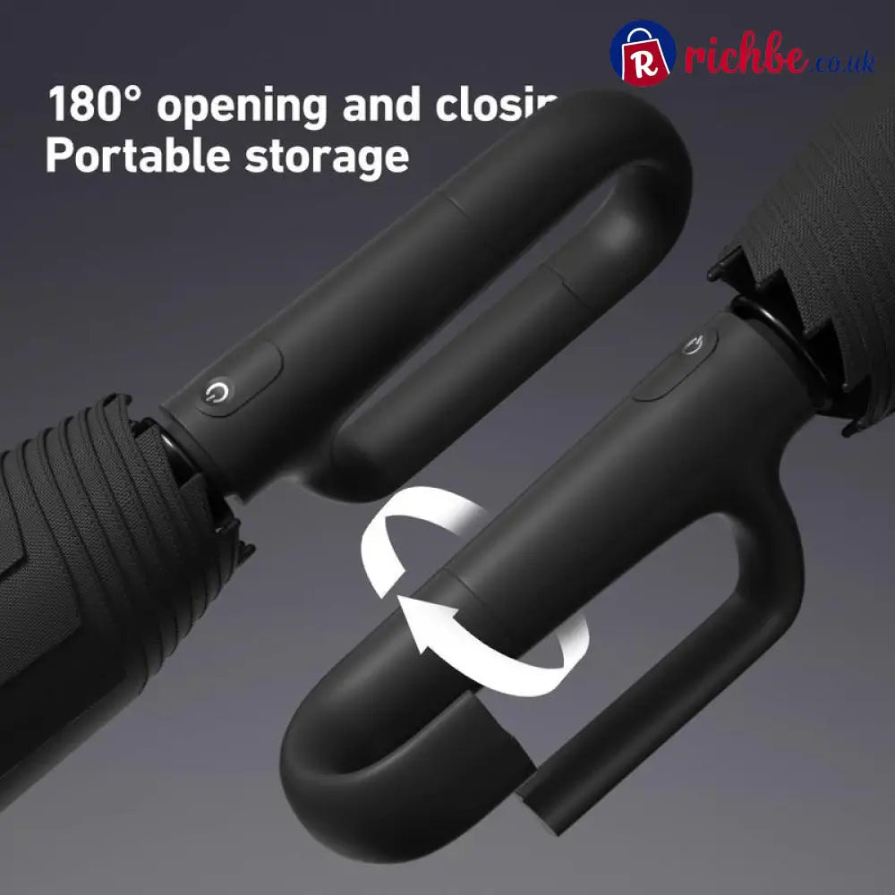 🔥LAST DAY SALE ONLY ￡18.99!!🔥The UK’s Go-To Foldable Umbrella: Auto Open Stormproof & UV-Blocking ☔☀️Compact Durable &