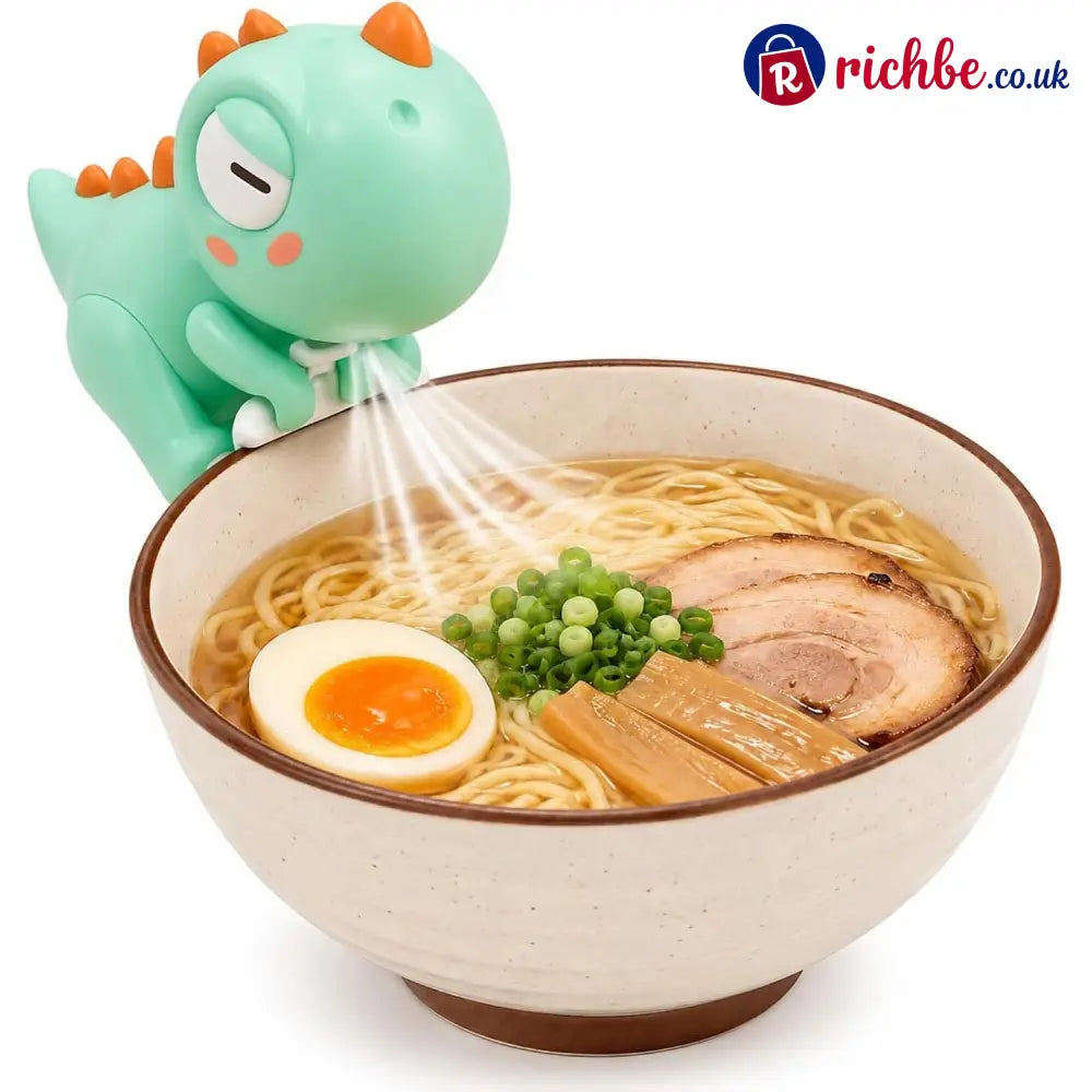⏳ Last day to save 49% – Portable Hang-On Food Cooling Fan - Green dinosaurs - Kitchen & Dining